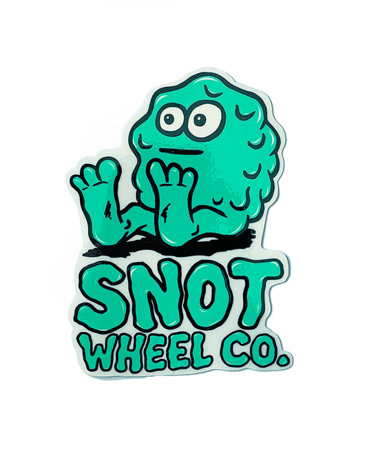 SNOT WHEEL CO. STICKER