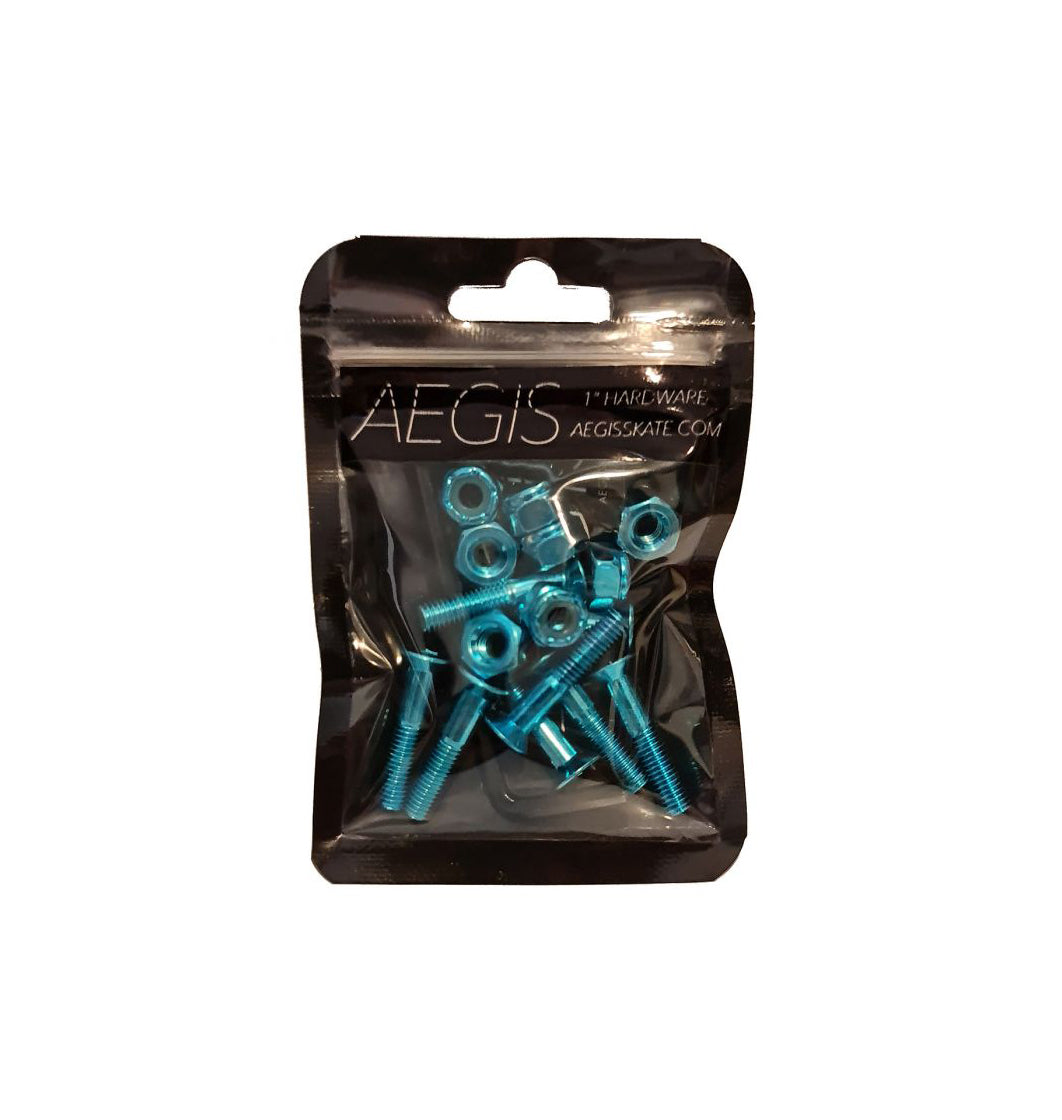 AEGIS HARDWARE ANODISED 1" SKY BLUE