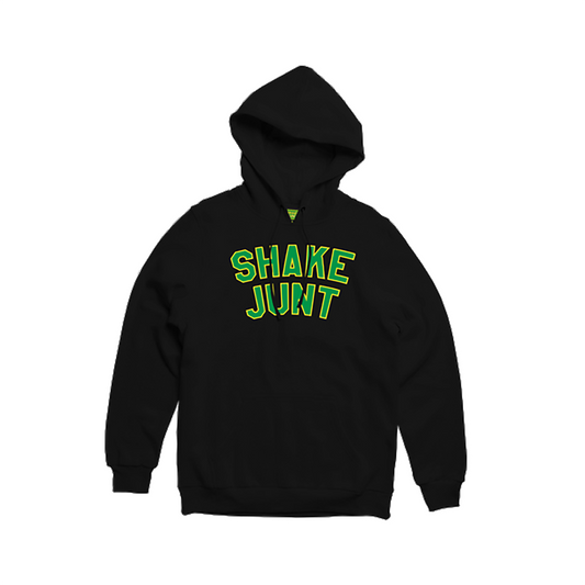 SHAKE JUNT ARCH LOGO HOODIE BLACK