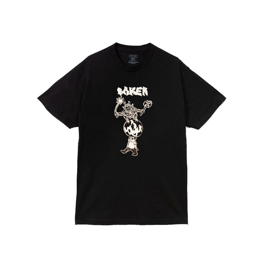 BAKER WORLD CRUSHER TEE BLACK