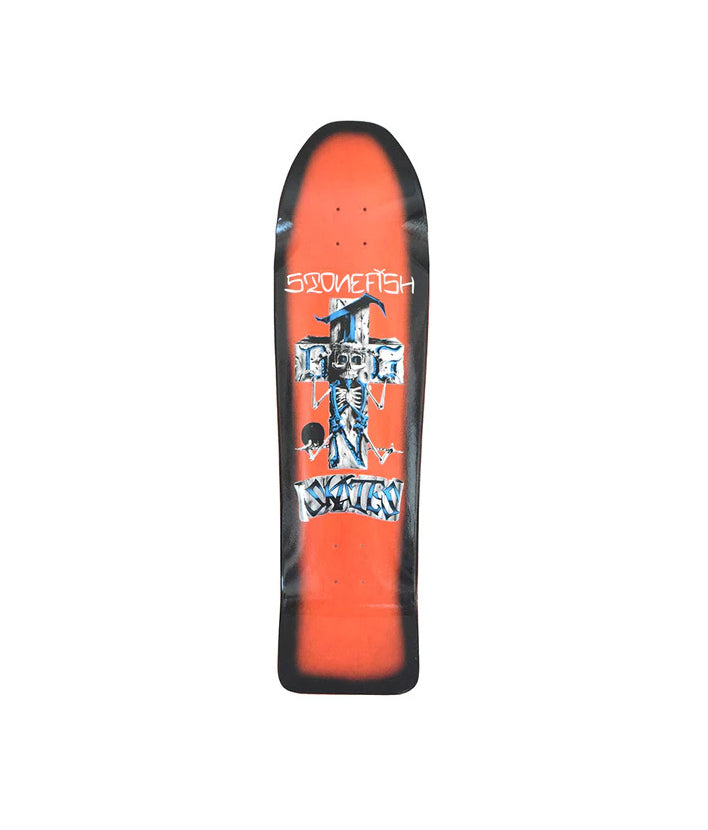 DOGTOWN LONGBOARD STONEFISH DECK BURNT ORANGE 9.5