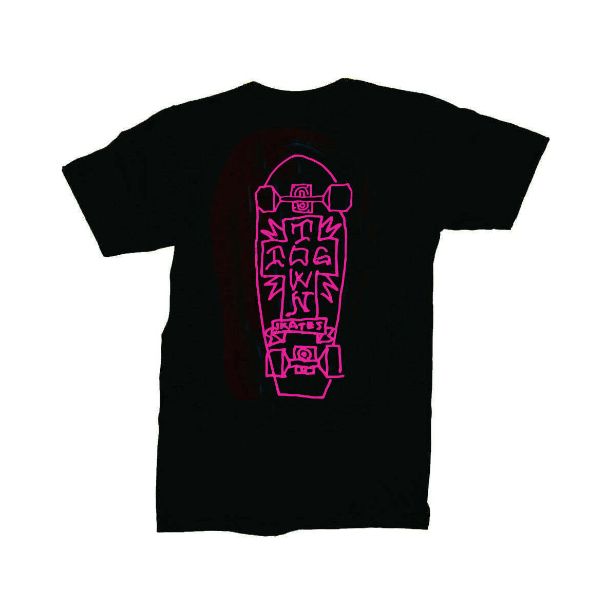 DOGTOWN GONZ 2 SKATEBOARD TEE PINK