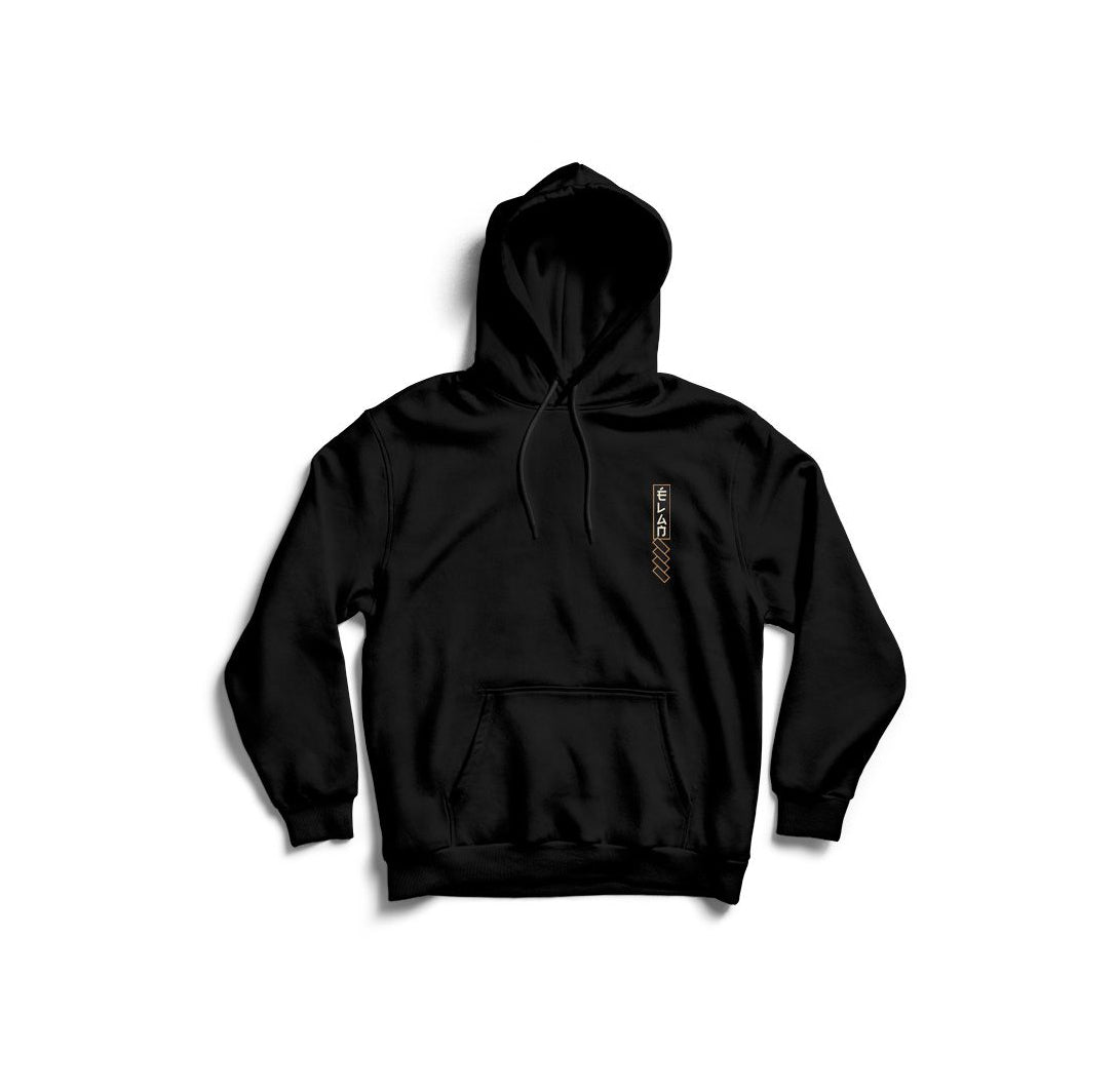 ÉLAN IMPERIAL DIAMOND HOODIE BLACK