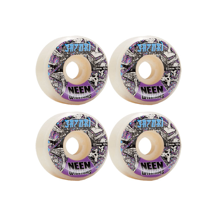 SATORI WHEELS NEEN WILLIAMS MUSHROOM CONICALS 53mm 101a