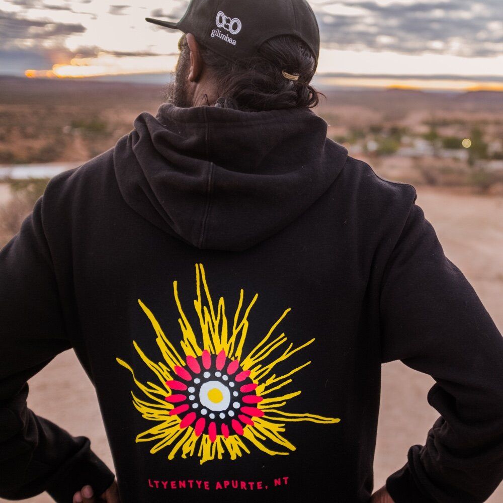 SPINIFEX HOODIE BLACK